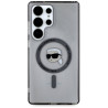 Karl Lagerfeld Button Karl Head Printed Logo MagSafe Case for Samsung Galaxy S25 Ultra