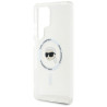 Karl Lagerfeld Button Karl Head Printed Logo MagSafe Case for Samsung Galaxy S25 Ultra