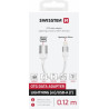 Swissten Textile Lightning - USB-A OTG Adapter 0.12m