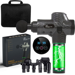 Extralink Massage Gun Pro Massage Gun / 3800 RPM / 6 interchangeable tips
