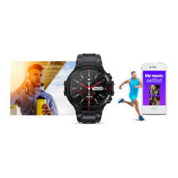 GIEWONT Smartwatch GW430-1 / black