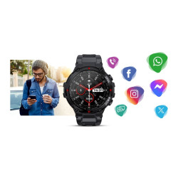 GIEWONT Smartwatch GW430-1 / black