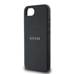 Guess PU Grained Classic Logo MagSafe Case for Apple iPhone 16e