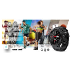 GIEWONT Smartwatch GW430-1 / black