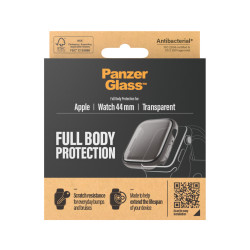 PanzerGlass ® Full body Case Transparent Apple Watch SE 3 | SE | 6 | 5 | 4 | 44mm Skaidri ekrano apsauga 1 vnt