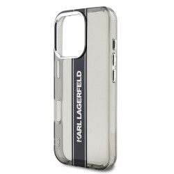 Karl Lagerfeld IML Stripe Logo Case for Apple iPhone 16 Pro Max