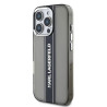 Karl Lagerfeld IML Stripe Logo Case for Apple iPhone 16 Pro