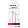 Swissten Textile II USB-C - Lightning Data and Charching Cable 1.5m
