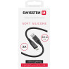 Swissten Soft Silicone USB - Lightning Data and Charging Cable 0.4m