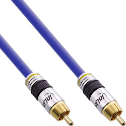 InLine 4043718018307 audio cable Blue