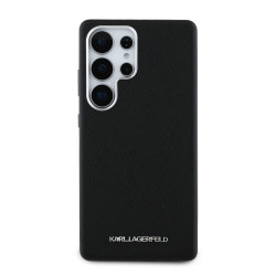 Karl Lagerfeld PU Saffiano Metal Logo and Frame Case for Samsung Galaxy S25 Ultra