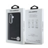 Karl Lagerfeld PU Saffiano Metal Logo and Frame Case for Samsung Galaxy S25 Plus
