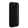 Karl Lagerfeld 3D Rubber Glitter Logo Case for Apple iPhone 16 Pro