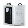 Karl Lagerfeld 3D Rubber Glitter Logo Case for Apple iPhone 16 Pro