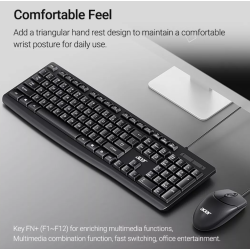 Acer OAK040 Wired Keyboard + Mouse USB / ENG