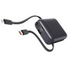 Swissten Power Bank 10000 mAh with Built-In Cables USB-C and Lightning