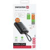 Swissten Voltbox 35W Power Bank 10000 mAh with Built-In Cables USB-C and Lightning