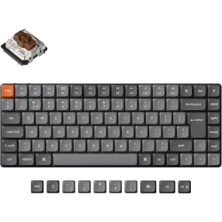 Keychron K3 Max 75% Wireless Mechanical Keyboard RGB  / Brown Switch