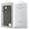 Guess PU Leather 4G Colored Ring MagSafe Case for Apple iPhone 16e