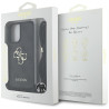 Guess PU 4G Metal Logo Crossbody Strap Case for Apple iPhone 16