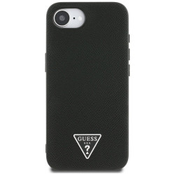 Guess Grained Triangle MagSafe Case for Apple iPhone 16e