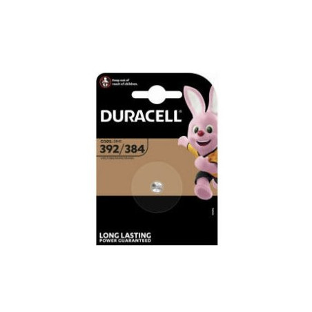 Duracell D392 / D384 Silver Oxide 1.5V Watch Battery