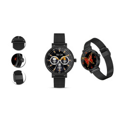 RUBICON SMARTWATCH RNBE64-3 / black