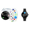 RUBICON SMARTWATCH RNBE64-3 / black