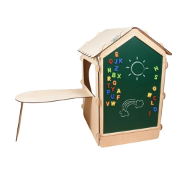 RoGer Wooden Children's House 86 x 137 x 105 cm