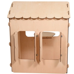 RoGer Wooden Children's House 86 x 137 x 105 cm