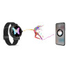 RUBICON SMARTWATCH RNBE64-3 / black