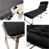 RoGer Folding Camping Bed 198 cm