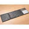 RoGer B033 Compact Bluetooth keyboard with touchpad