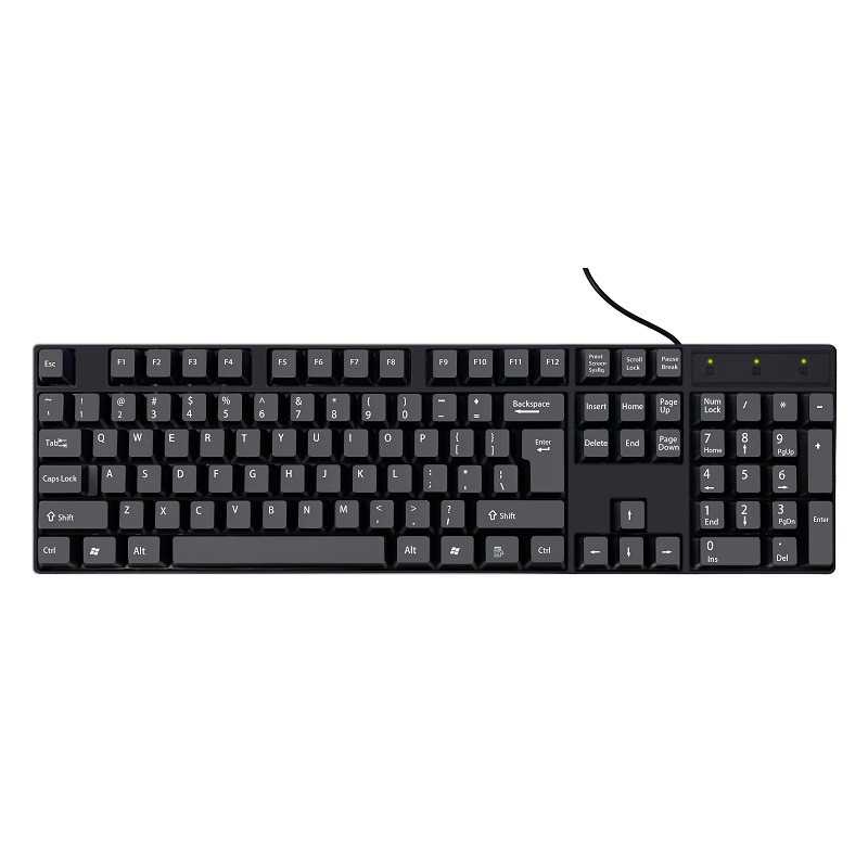 RoGer K1800 Wired Office Keyboard USB