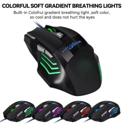 RoGer G6 Wired Gaming Mouse DPI 2400