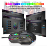 RoGer S700 Wired Gaming Mouse DPI 12800 / RGB