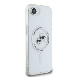 Karl Lagerfeld IML K&CH Heads Metal Frame MagSafe Case for Apple iPhone 16e