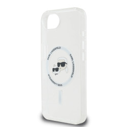 Karl Lagerfeld IML K&CH Heads Metal Frame MagSafe Case for Apple iPhone 16e
