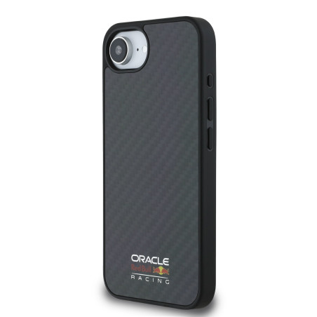 Red Bull Carbon Shiny Logo MagSafe Case for Apple iPhone 16e