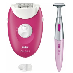 Braun Silk-épil 3 3-202 Epilator Pink
