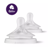 Philips Avent Natural Response SCY966/02 Feeding bottle silicone teats 6m+ 2pcs