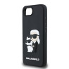 Karl Lagerfeld 3D Rubber Karl and Choupette Case for Apple iPhone 16e