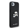 Karl Lagerfeld Fixed Glitter Metal K&CH Case for Apple iPhone 16e