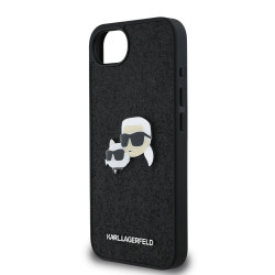 Karl Lagerfeld Fixed Glitter Metal K&CH Case for Apple iPhone 16e