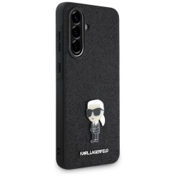 Karl Lagerfeld Fixed Glitter Ikonik Logo Metal Pin Case for Samsung Galaxy A56 5G