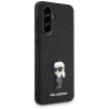 Karl Lagerfeld Fixed Glitter Ikonik Logo Metal Pin Case for Samsung Galaxy A56 5G