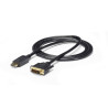 RoGer DPDVII18 DisplayPort to DVI Cable 1,8m / DVI-I 24+5 (Dual Link)