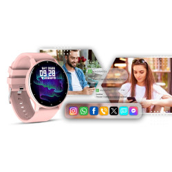 GIEWONT Smartwatch GW120-1 / pink