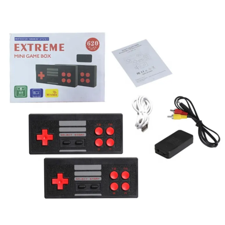 RoGer EMX-40 Extreme Mini Game Box 620 in 1 Retro Video Game Console