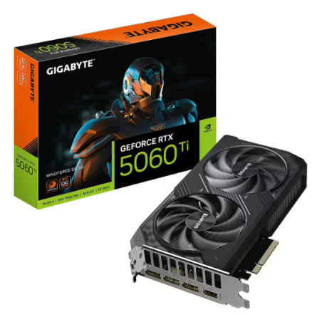 Gigabyte GeForce RTX 5060 Ti Windforce OC Graphics Card 8GB GDDR7